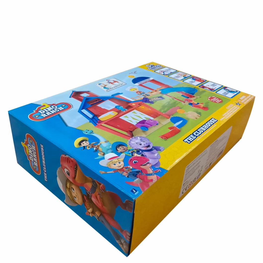 Big Corrugated Packaging Box Foldable Chirldren Toy Shipping Boxes Custom Logo Subscription Mail Box