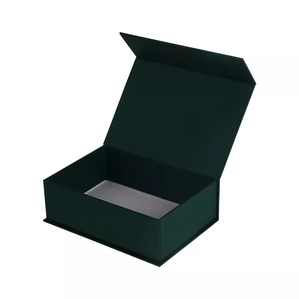 Black Candle Shipping Luxury Rigid Gift Mailer Magnetic Custom Logo Packaging Box