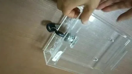 Acrylic Suggestion Collection Mail Box with Lock