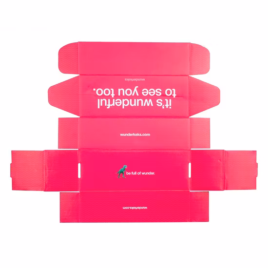 Hot Sale Custom Square Inch Size Packages Delivery Mail Box for Export