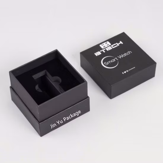 Custom Lid Bottom Style Paper Candle Earphone Gift Packaging Box