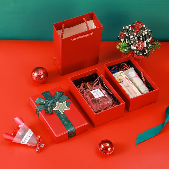 Creative Design Gift Packaging Food Packaging Paper Gift Box Counting Cosmetic Jewelry Wig Candle Rigid Calendar Christmas Advent Drawer Blind Box