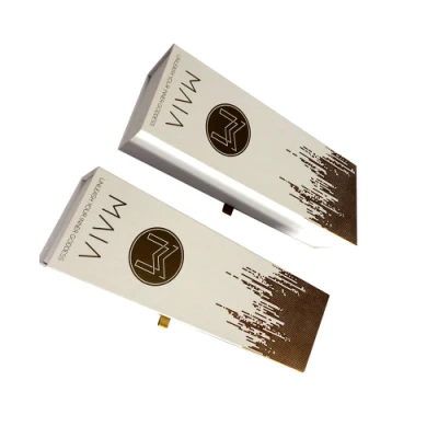Matt Laminated Logo Gold/Silver Stamping Flashlight Packaging Box